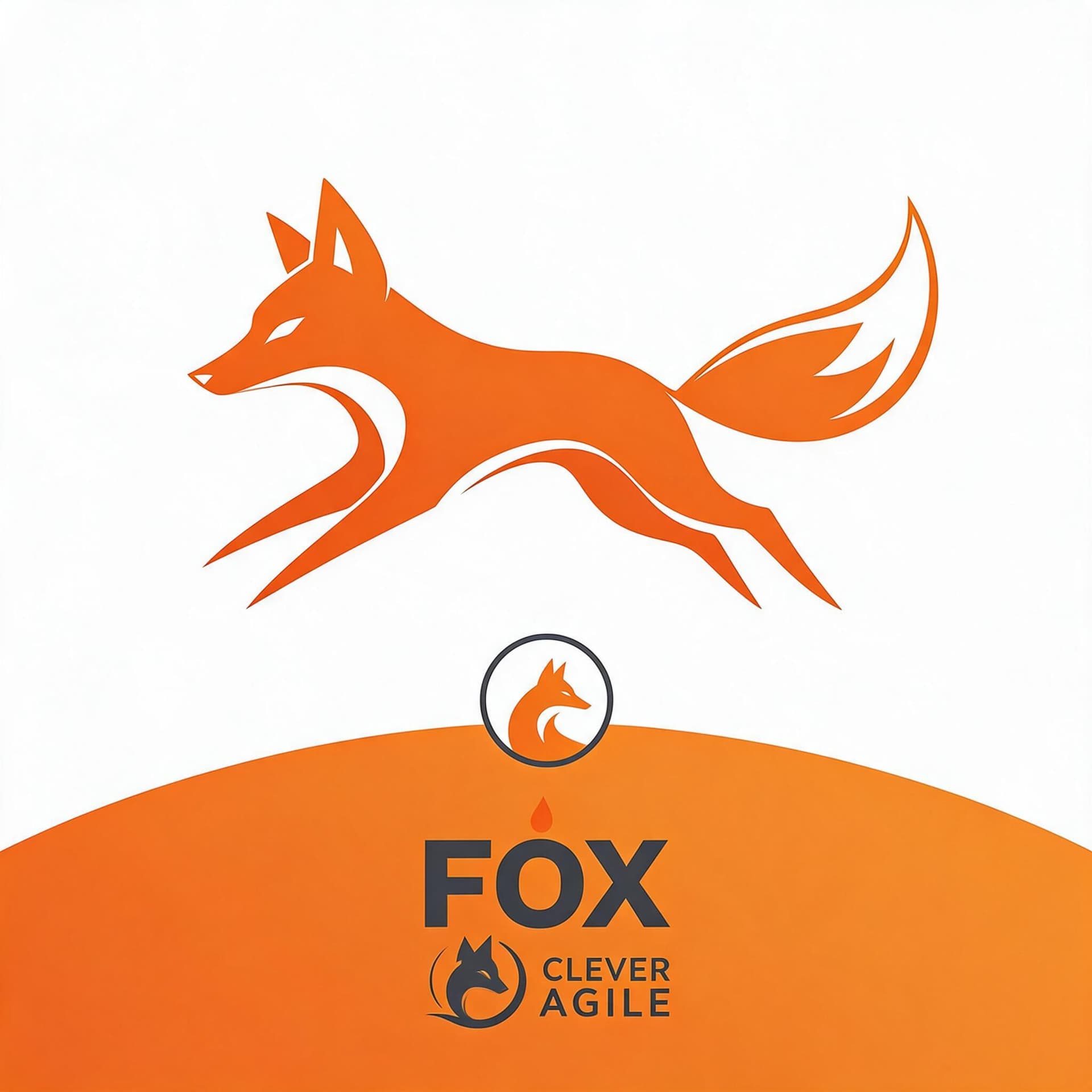 Fox agile tech consultancy logo mark